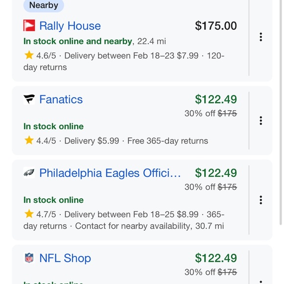 Philadelphia Eagles Nike A.J Brown Limited Jersey Sz M Retail $175 FUSE - Picture 11 of 11